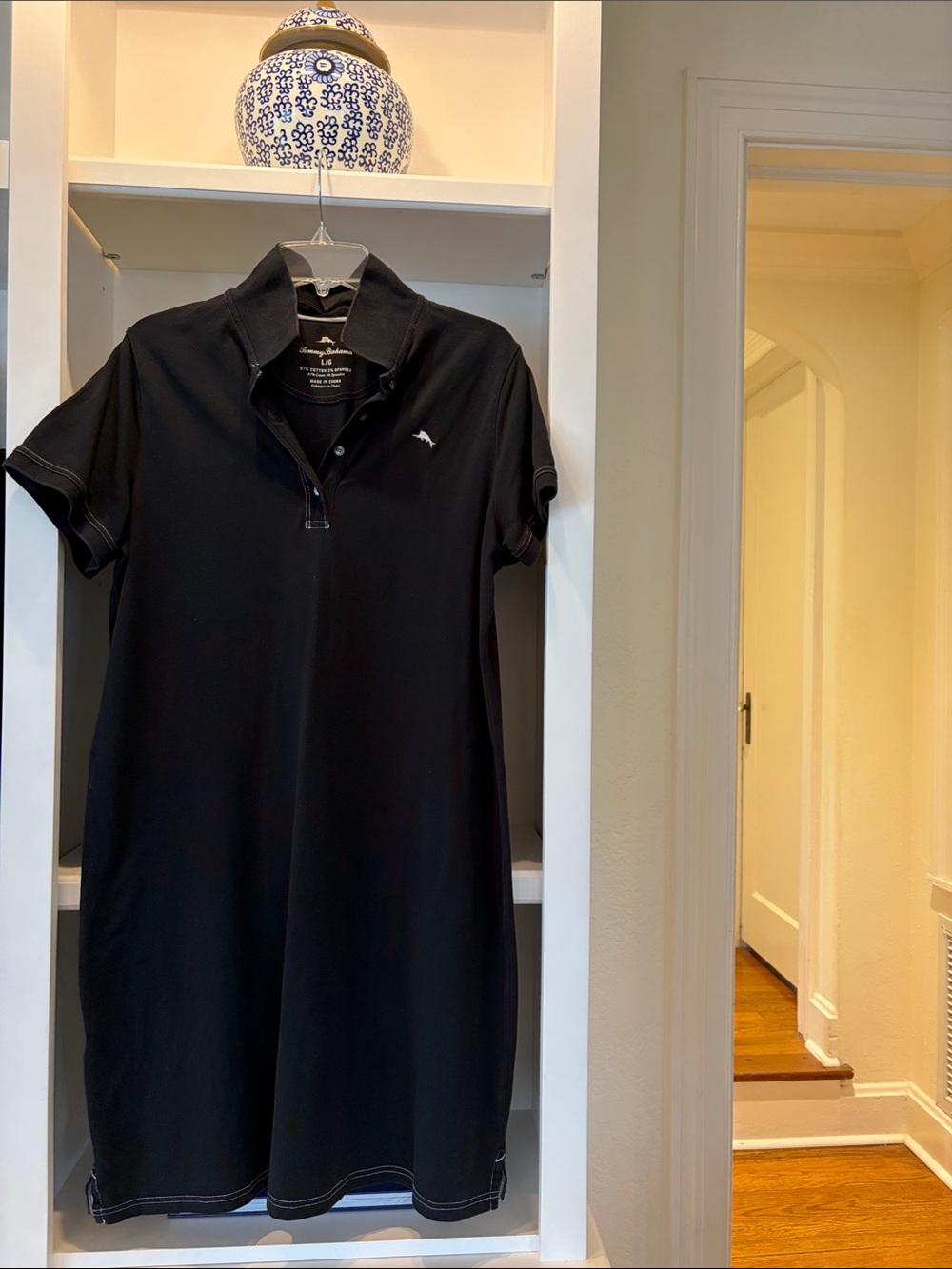 Tommy Bahama black Polo Dress